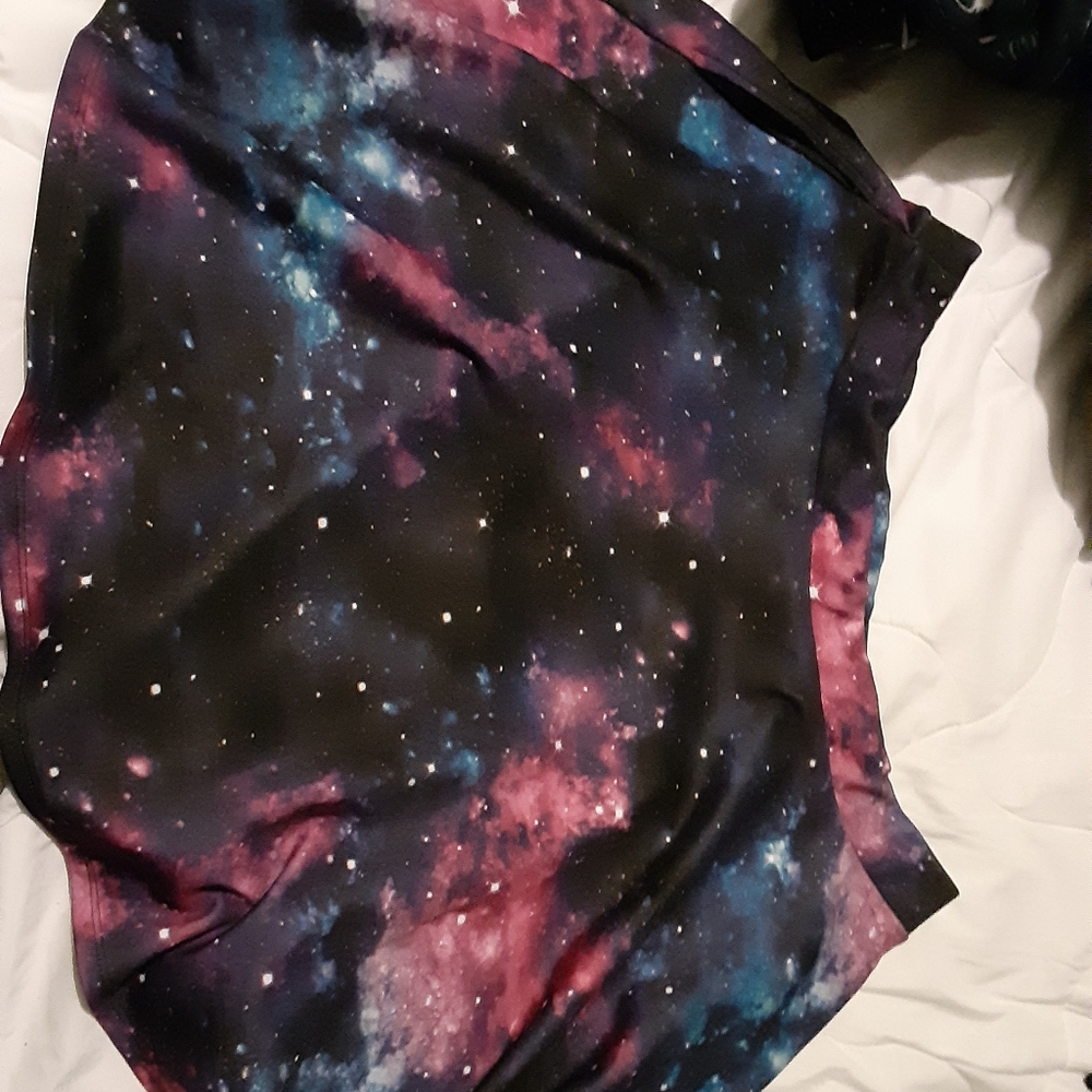 Hot Topic Galaxy Skirt
